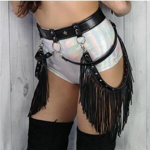 Leather Waist Belt Harness